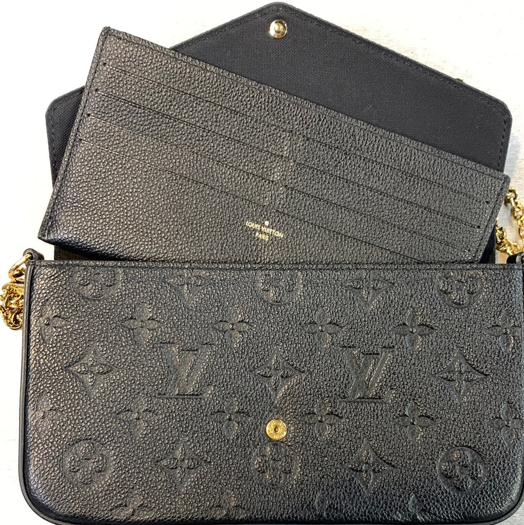 Louis Vuitton Felicie Pochette in Monogram Empreinte Leather