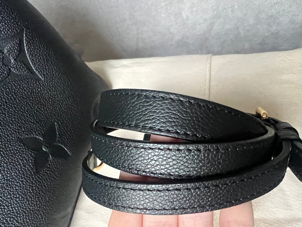 Louis Vuitton Petit Palais Black Empreinte (RRP £2,290)