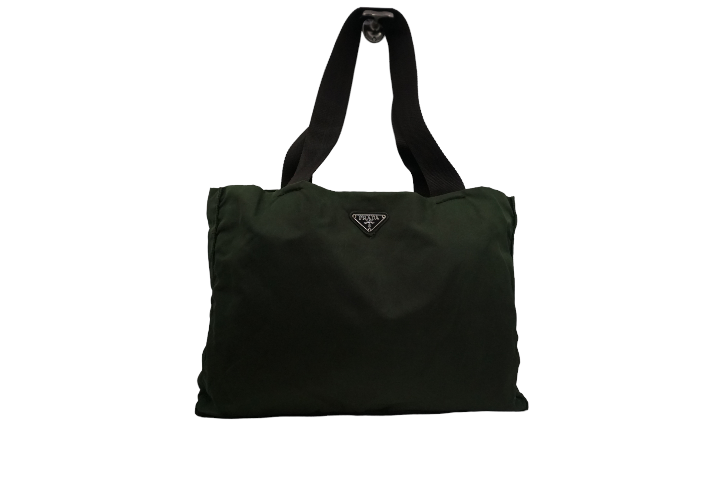 Prada ArmygrÃƒÆ’Ã‚Â¸n Skuldertaske