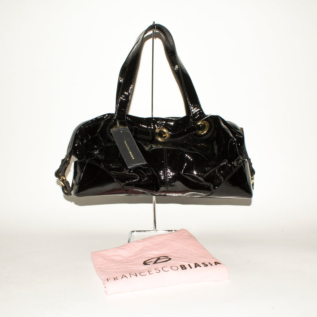 FRANCESCO BIASIA Black Shoulder Bag