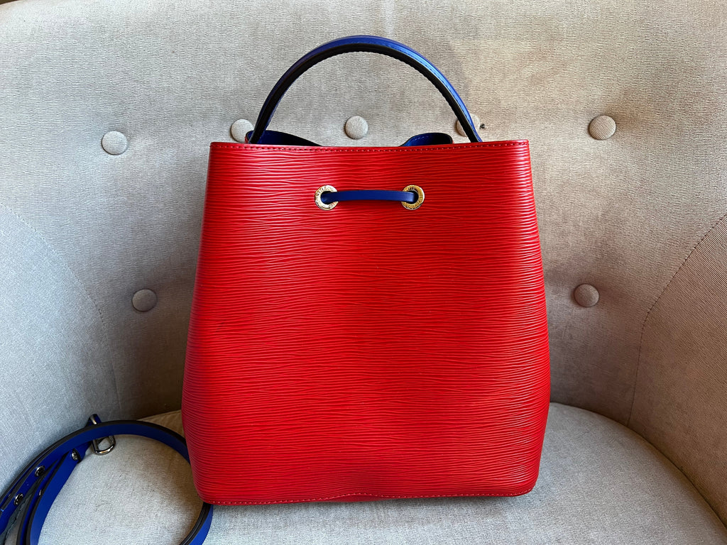 Louis Vuitton Neo Noe Bucket Bag Coquelicot (RRP £1,930)