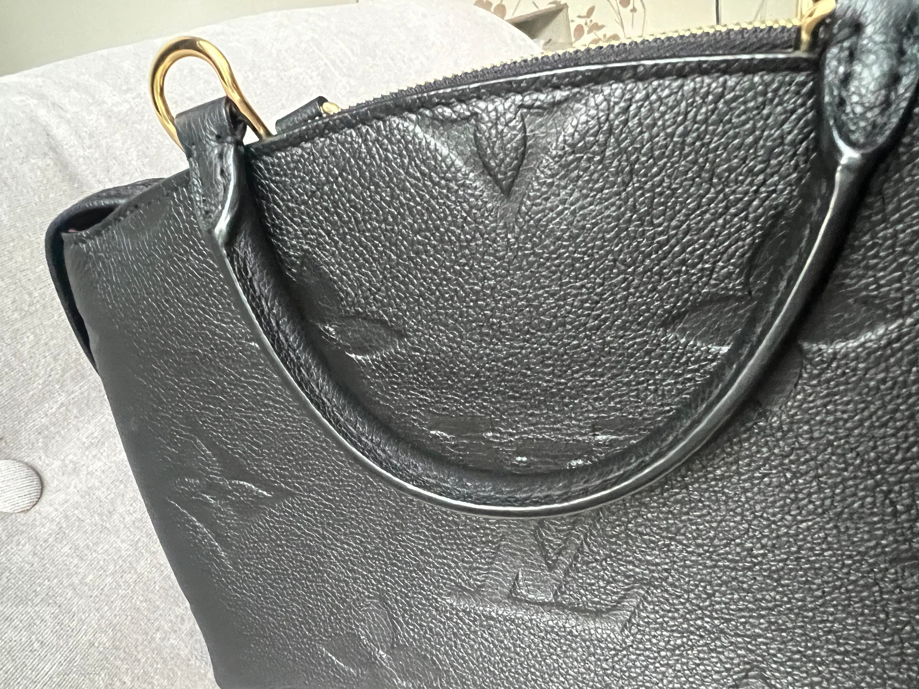 Louis Vuitton Petit Palais Black Empreinte (RRP £2,290)