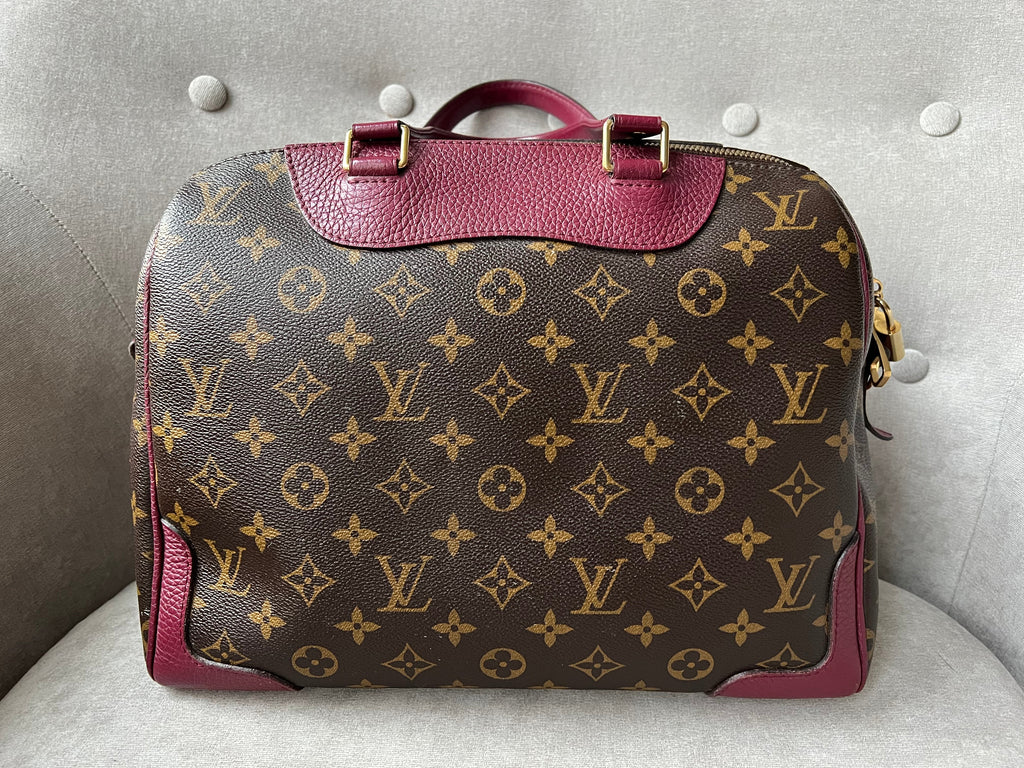 Louis Vuitton Retiro Bag Monogram and Raisin (RRP £1470)