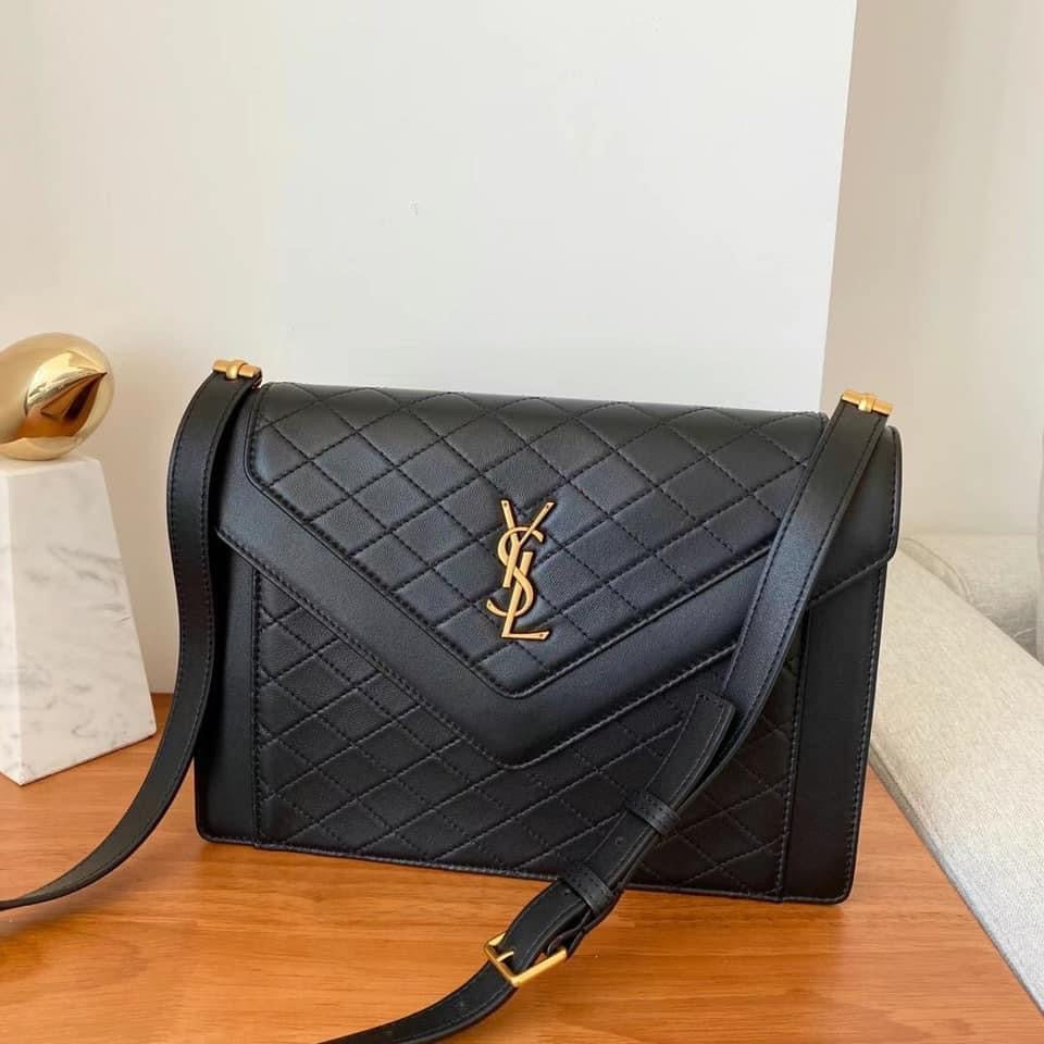 YSL Gaby Satchel Bag in Quilted Lambskini