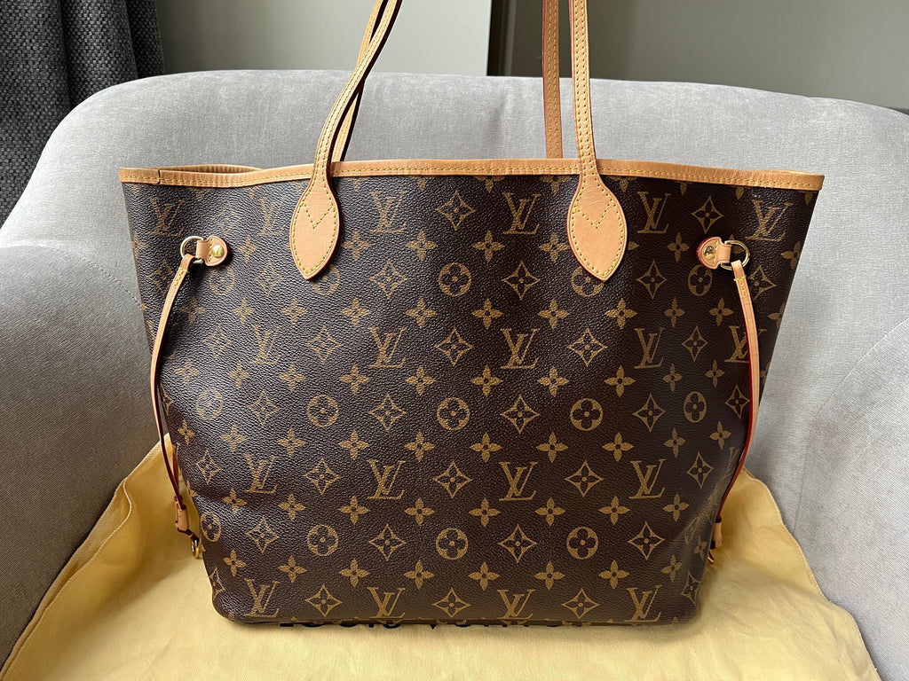Louis Vuitton Neverfull MM Monogram Red (RRP £1,410)