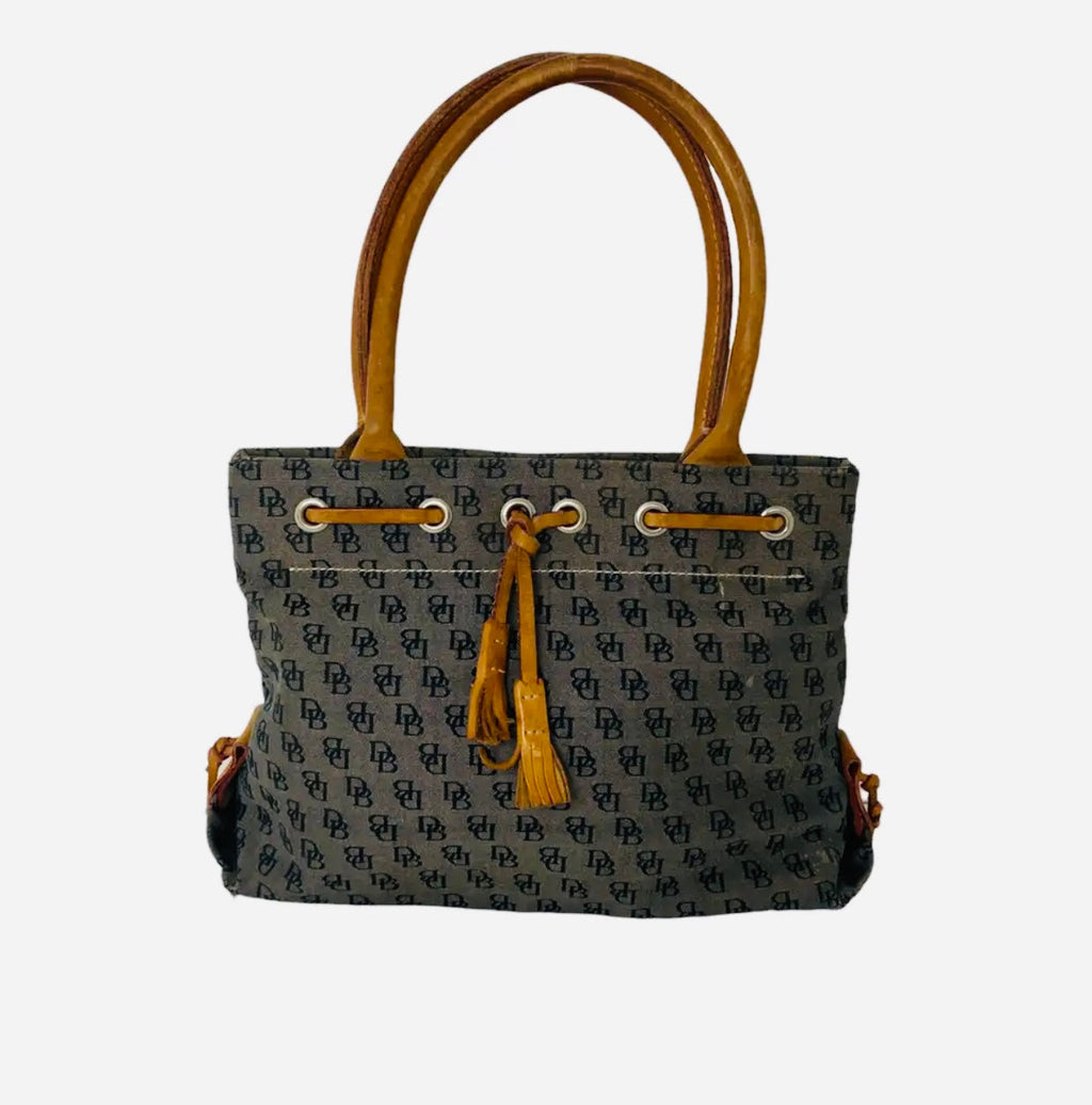 DOONEY & Bourke Denim Signature Shoulder Bag