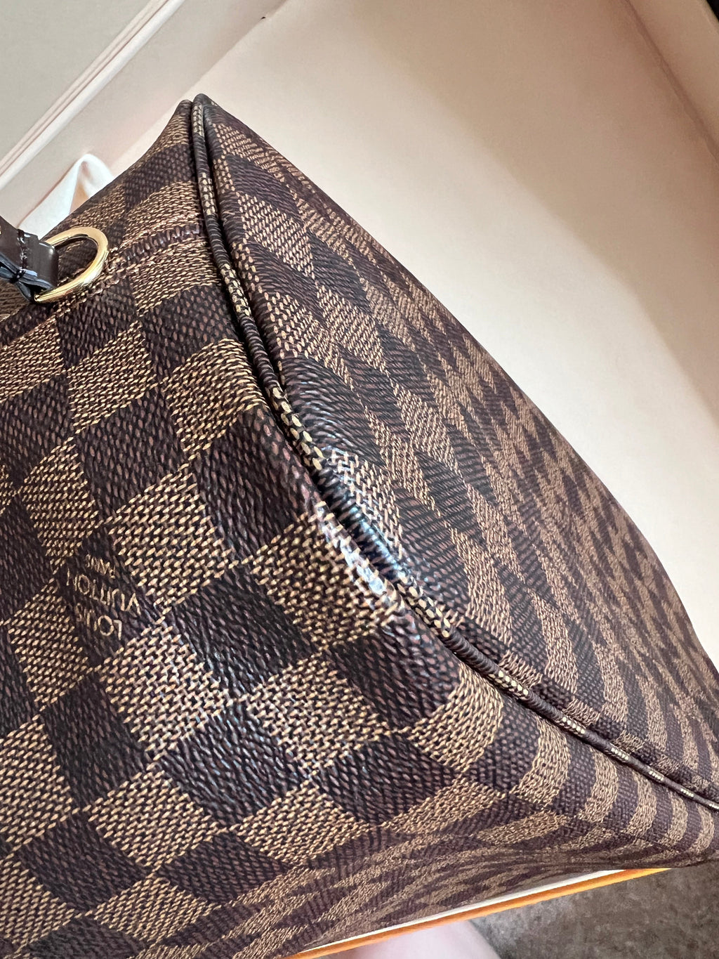 Louis Vuitton Neverfull MM Damier Ebene Cherry Interior (RRP £1,410)
