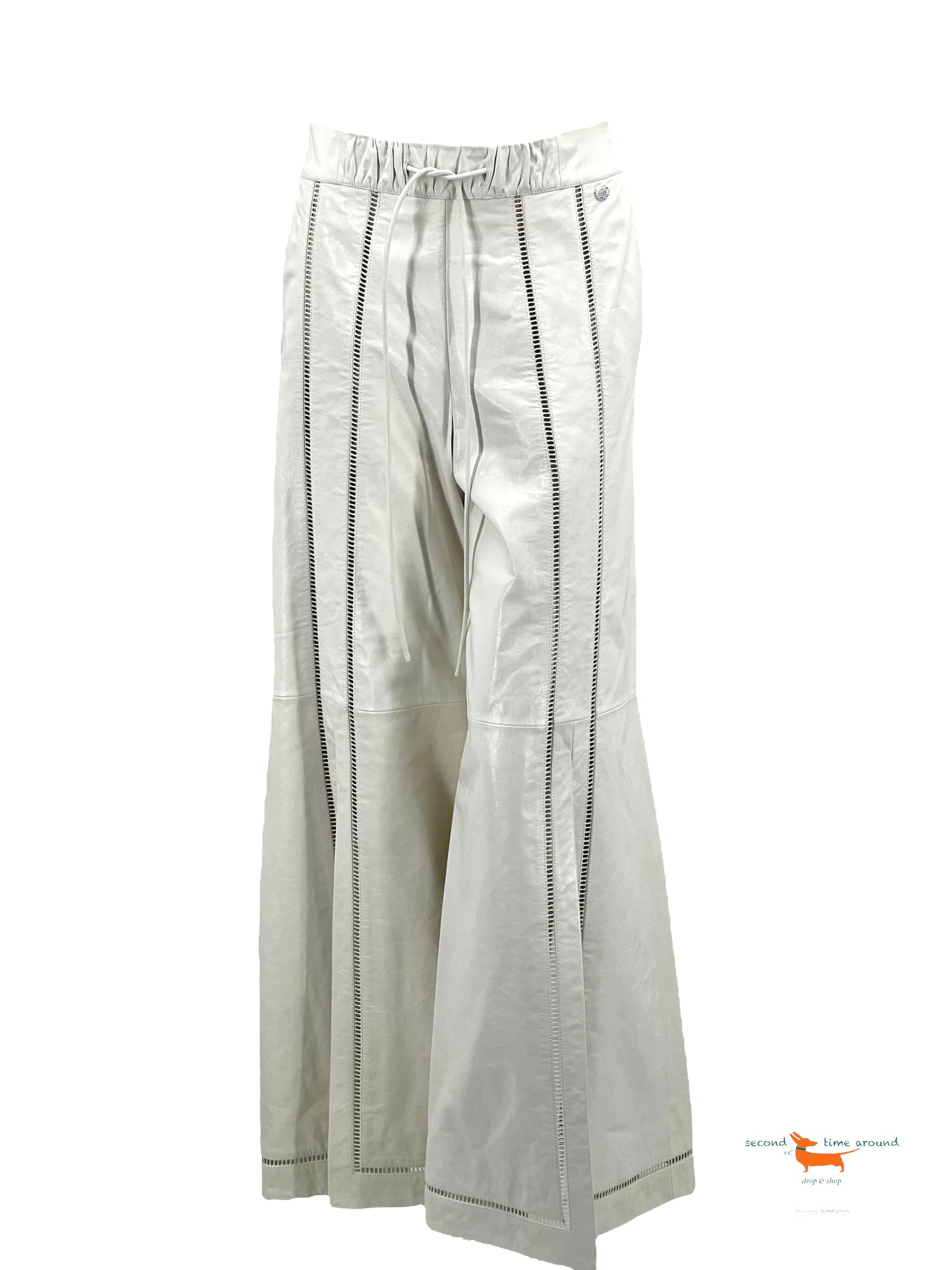 Chanel Leather Lambskin Pants