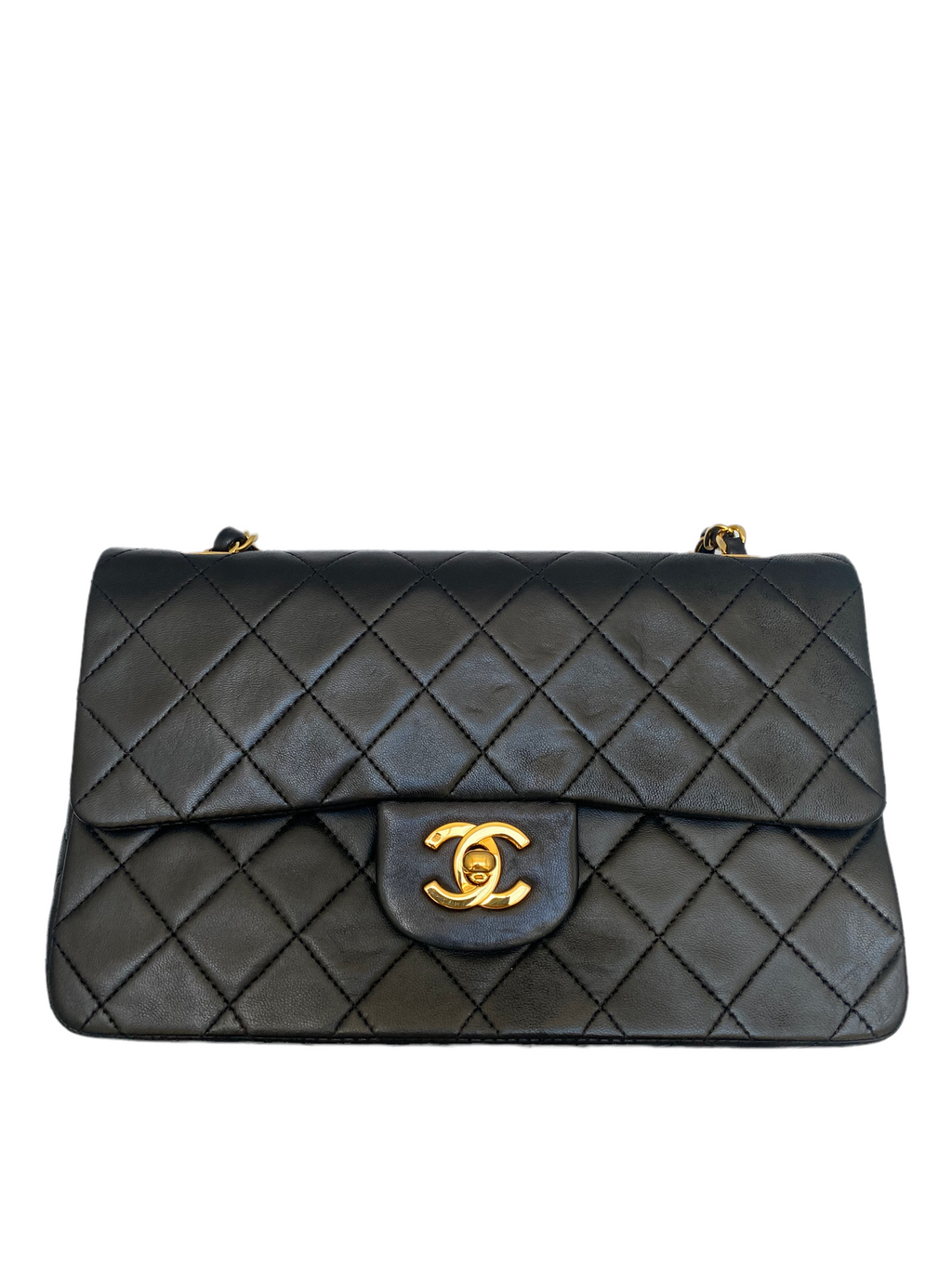 Chanel vintage black Timeless flap bag