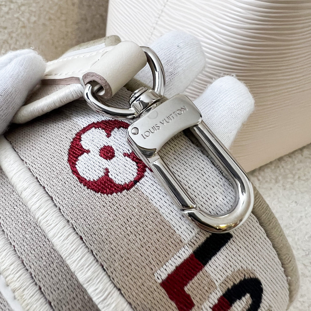 LV Neonoe BB Bucket Bag in Ivory Epi Leather SHW