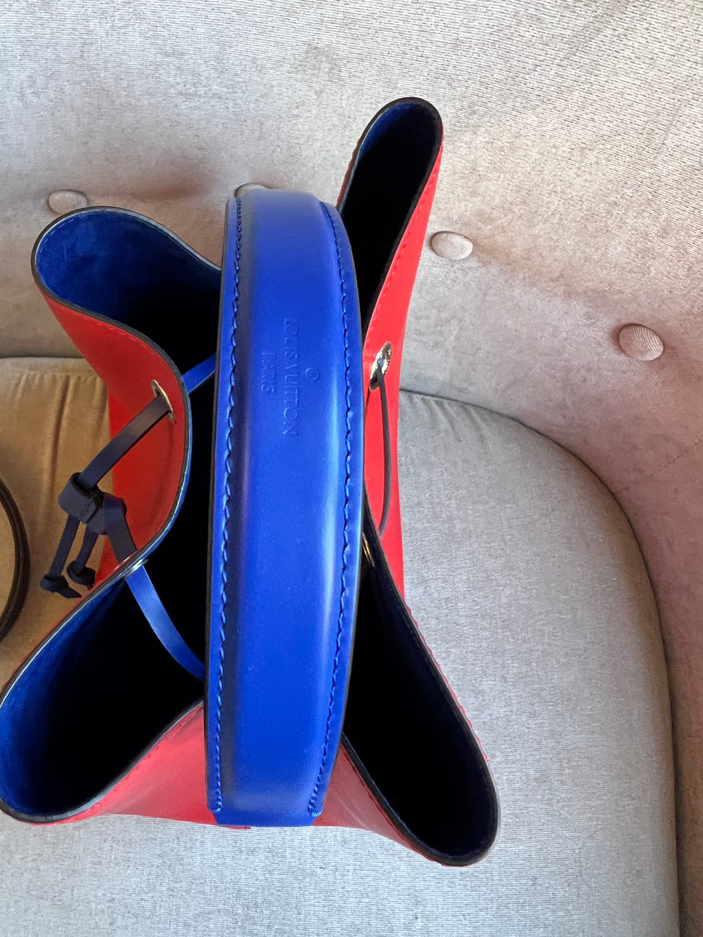 Louis Vuitton Neo Noe Bucket Bag Coquelicot (RRP £1,930)