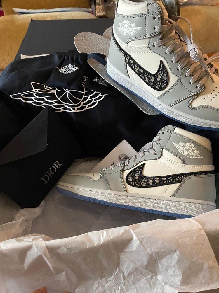 Designer GLAMIor x Air Jordan 1 High OG "Grey"AJ1 High Q