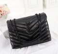 YSL College Medium Quilted Leather Bag