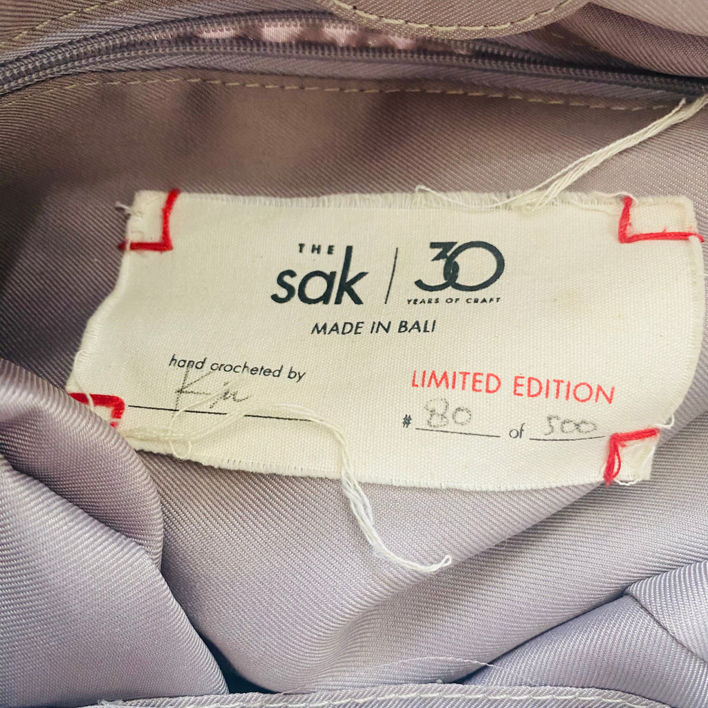 THE SAK Niagra Crochet Hobo Fog / Mauve