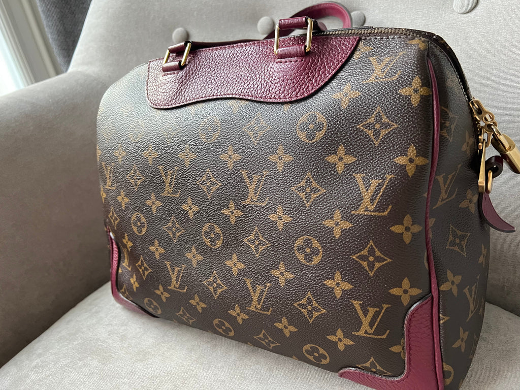 Louis Vuitton Retiro Bag Monogram and Raisin (RRP £1470)