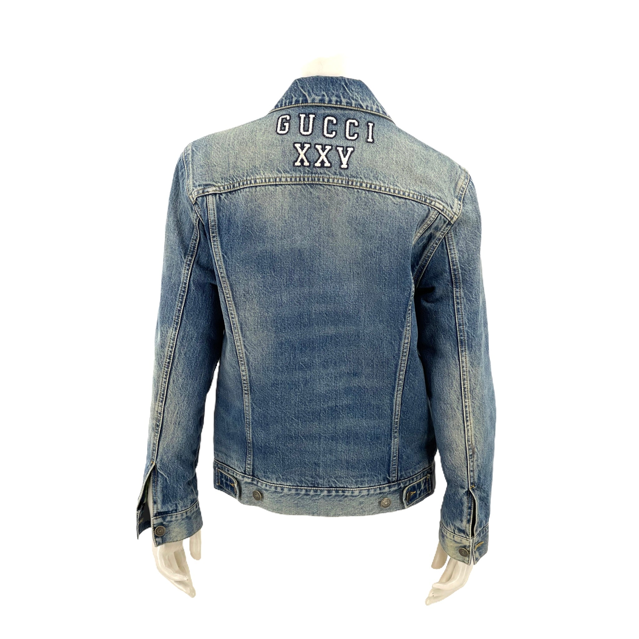 Gucci Denim Jacket with New York Yankees patch