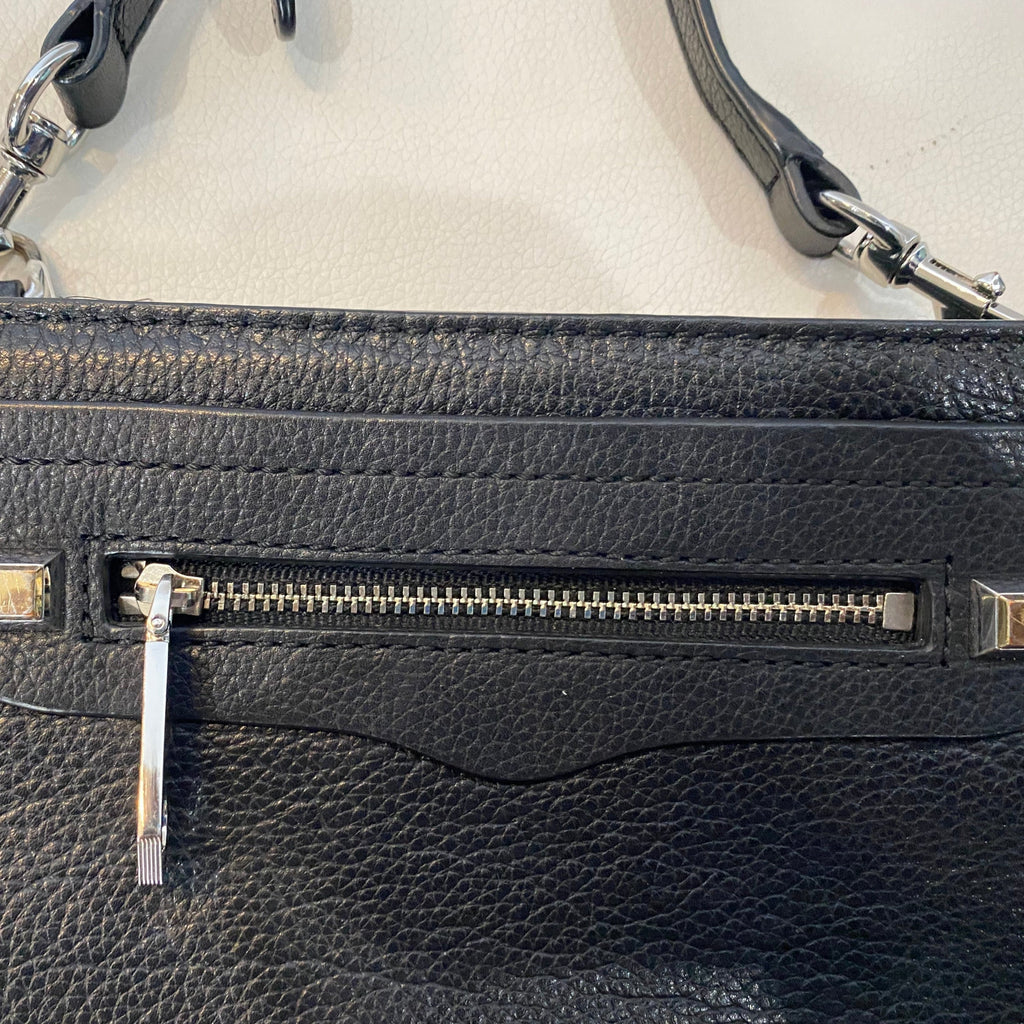 REBECCA MINKOFF Black Regan Crossbody