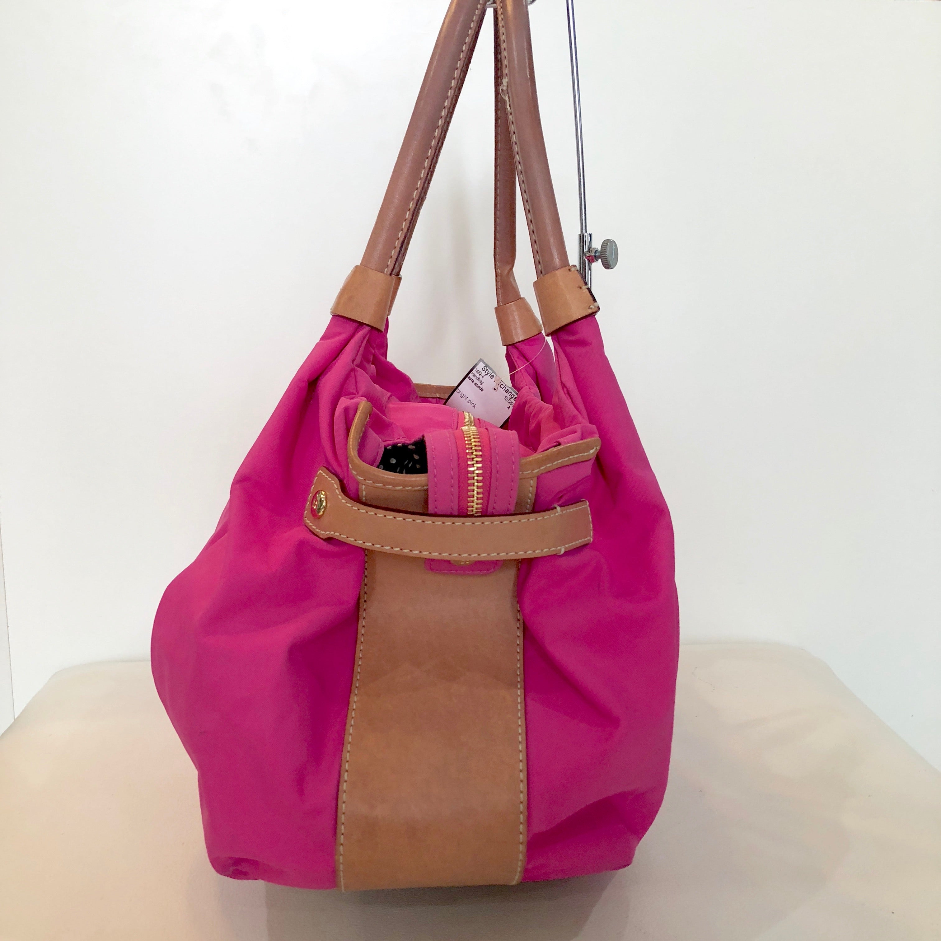 KATE SPADE Hot Pink Nylon Shoulder Bag