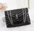 YSL College Medium Quilted Leather Bag