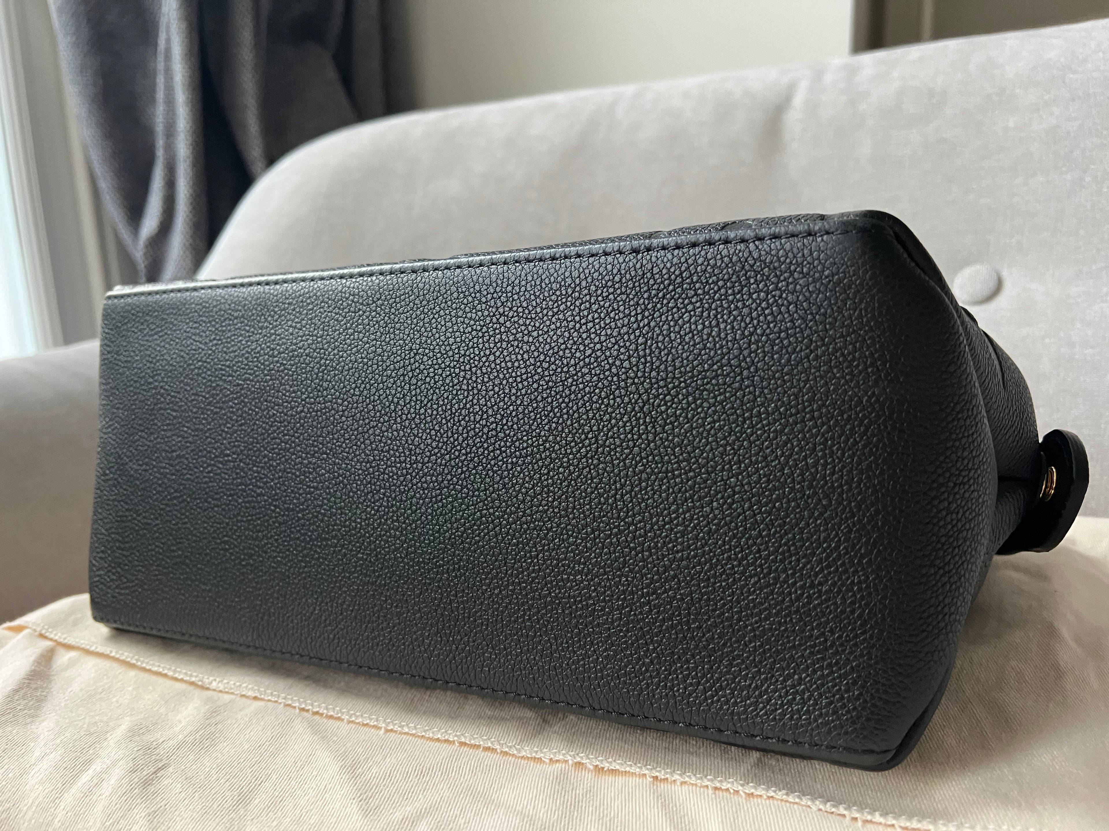 Louis Vuitton Petit Palais Black Empreinte (RRP £2,290)