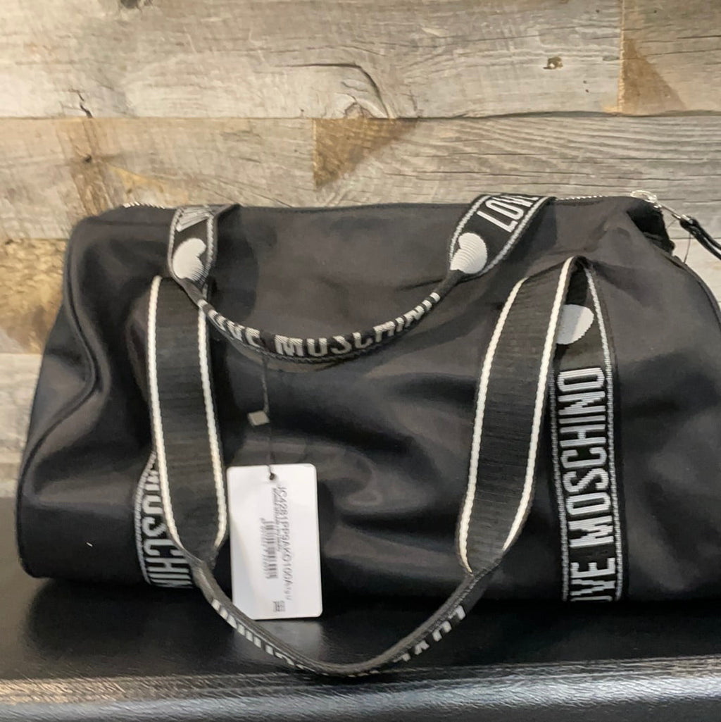 Love Moschino Black Duffle Bag