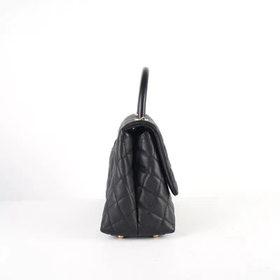 CHANEL COCO HANDLE MEDIUM BLACK