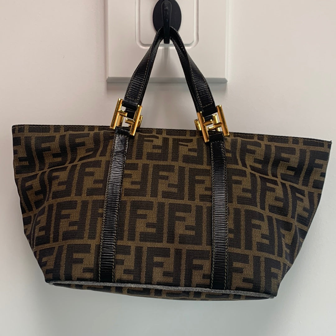 Fendi Zucca Tote Bag