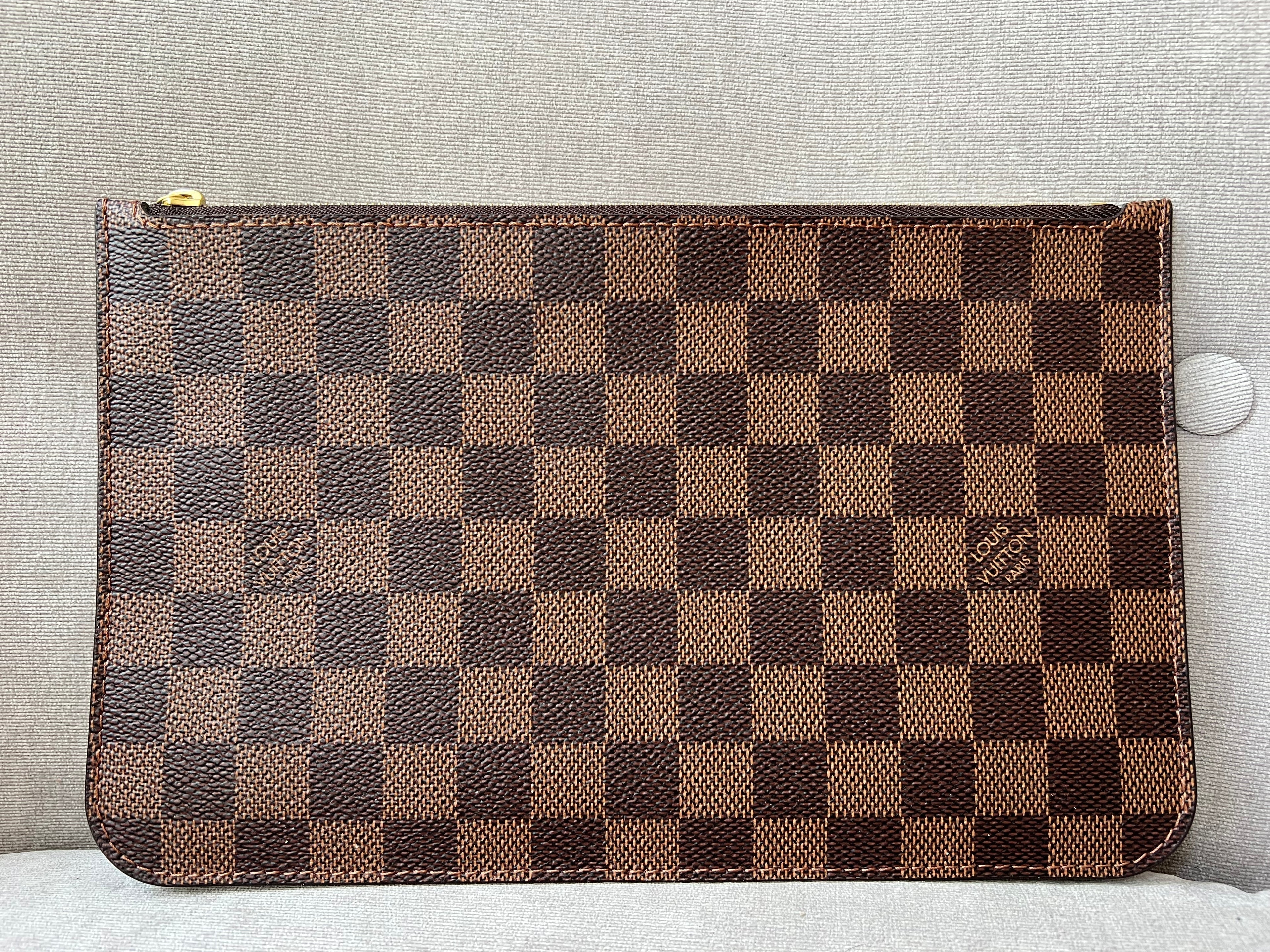 Louis Vuitton Pouch (from Neverfull) in Damier Ebene