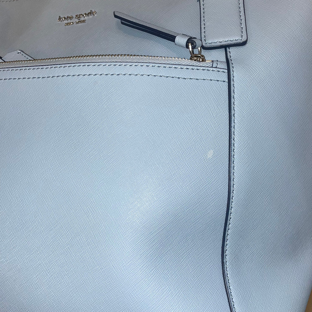 KATE SPADE NEW YORK Blue Dawn Cameron Pocket Saffiano Leather Tote