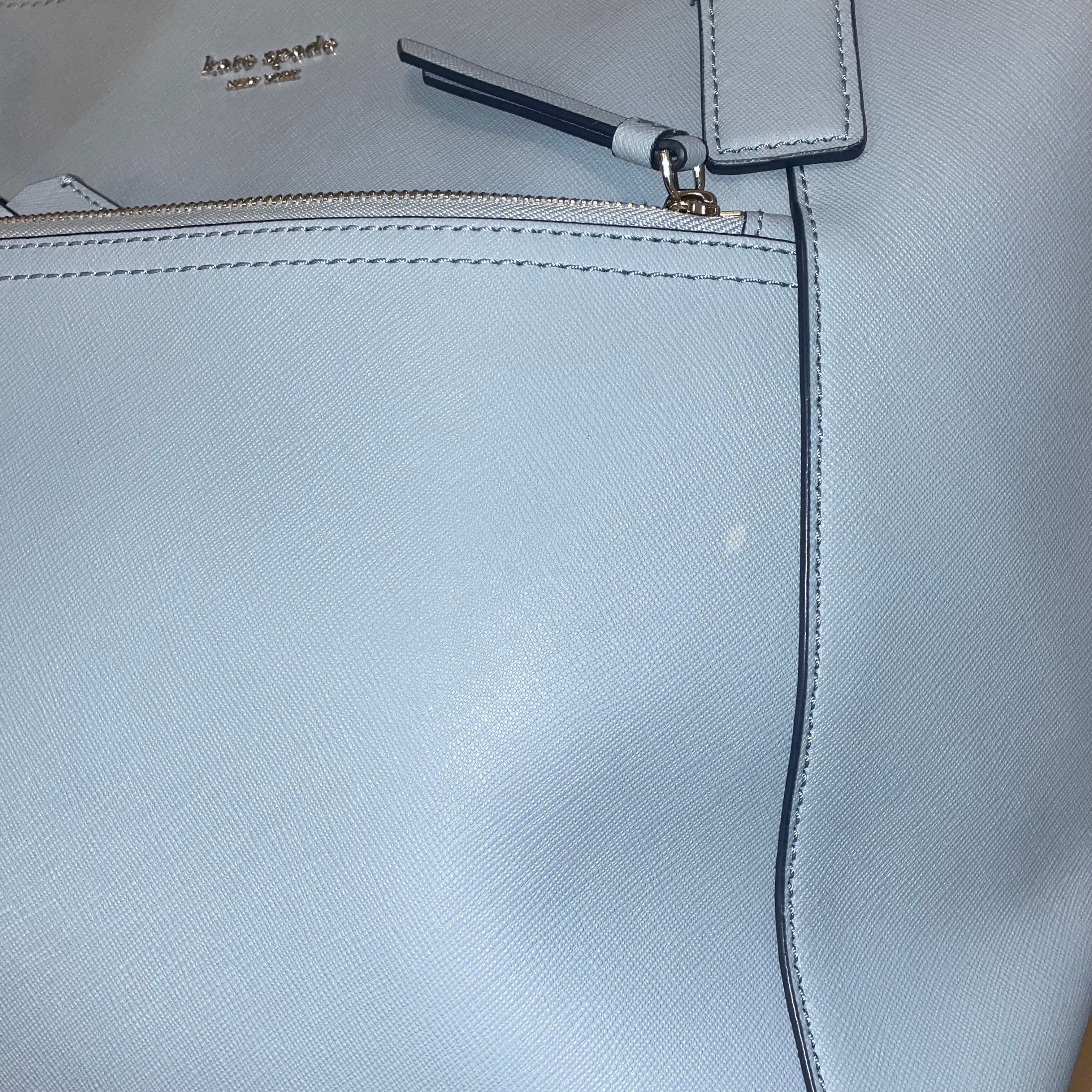 KATE SPADE NEW YORK Blue Dawn Cameron Pocket Saffiano Leather Tote