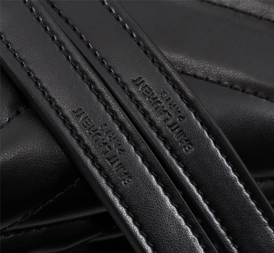 YSL College Medium Quilted Leather Bag