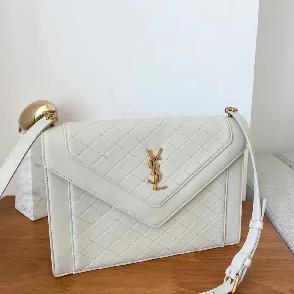 YSL  Gaby Satchel Bag in Quilted Lambskini