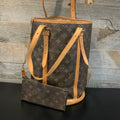 Louis Vuitton Monogram Bucket GM bag w Pouch