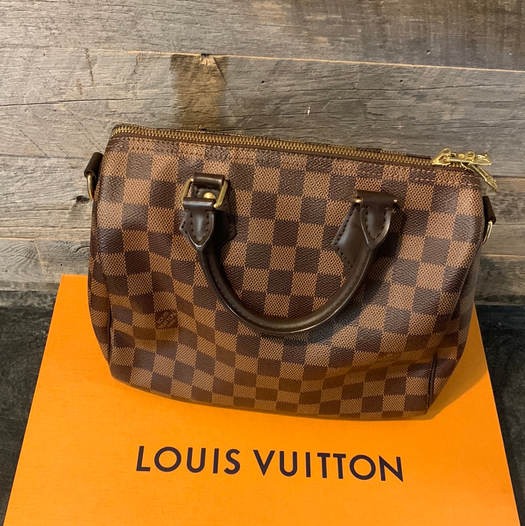 Louis Vuitton Speedy Bandolier 25 Damier Ebene