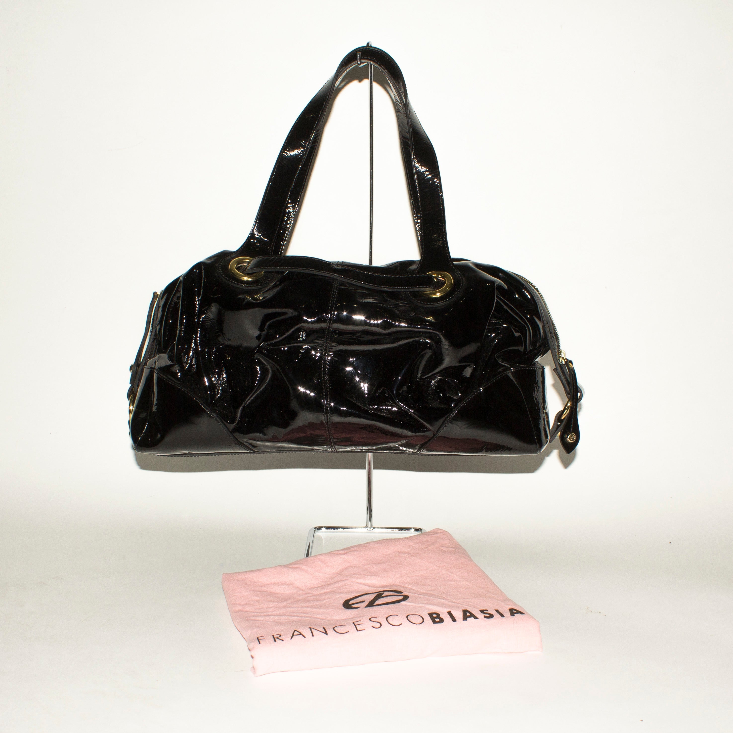 FRANCESCO BIASIA Black Shoulder Bag