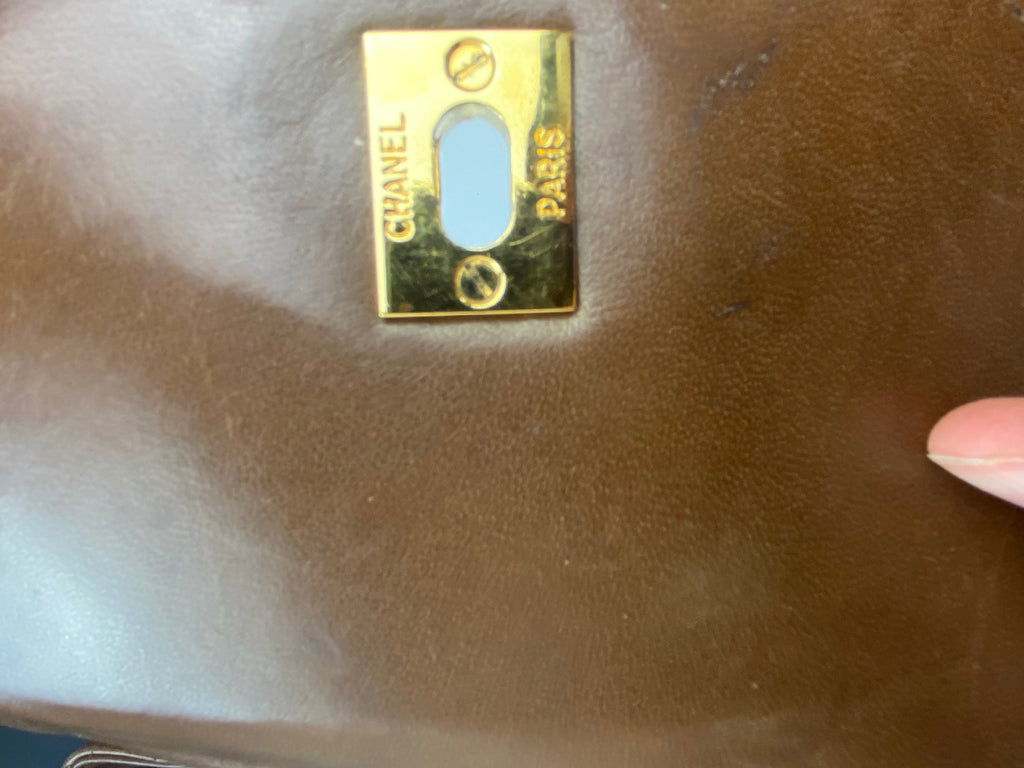 Chanel brown backpack - 1990s