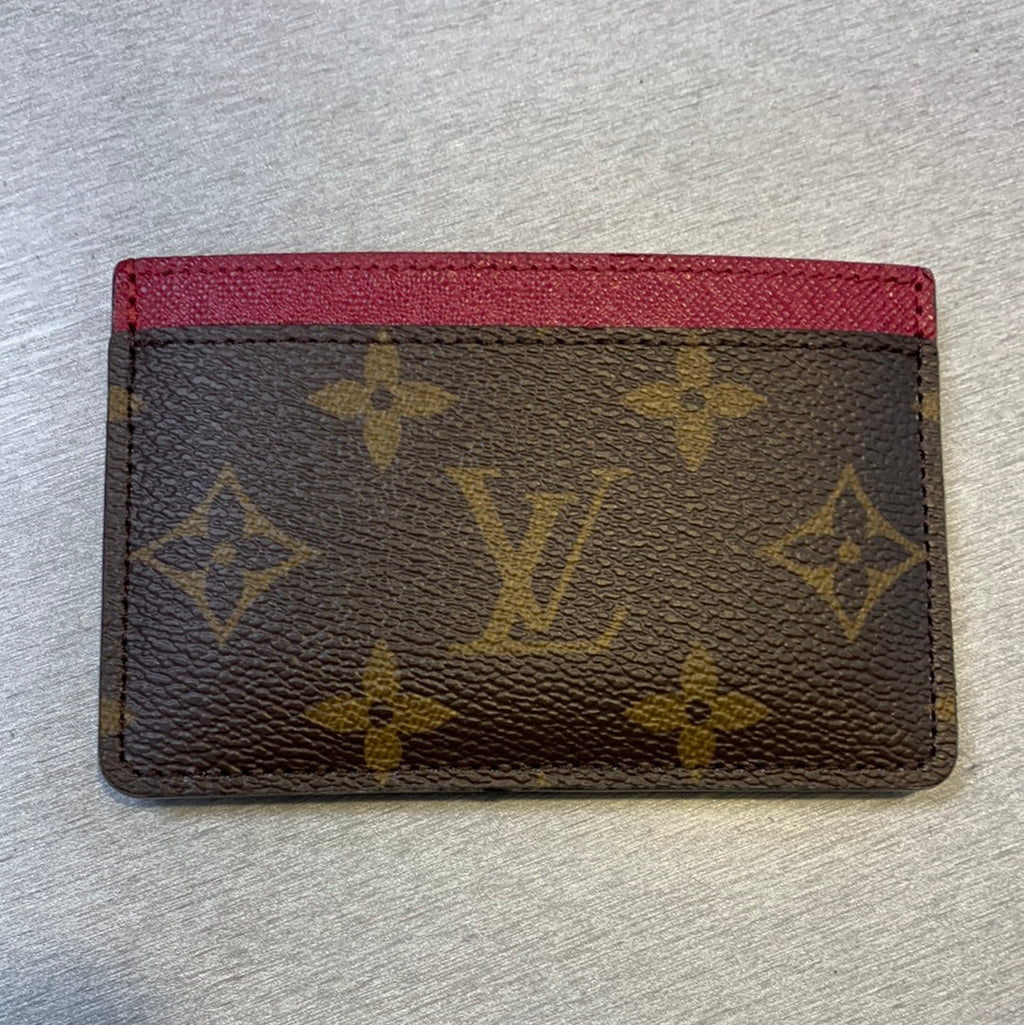 Louis Vuitton Monogram Fuchsia Card Holder