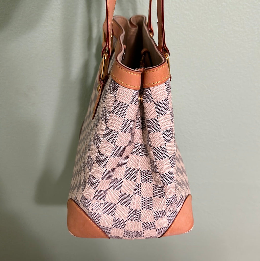 Louis Vuitton Hampstead PM Damier Azur Bag