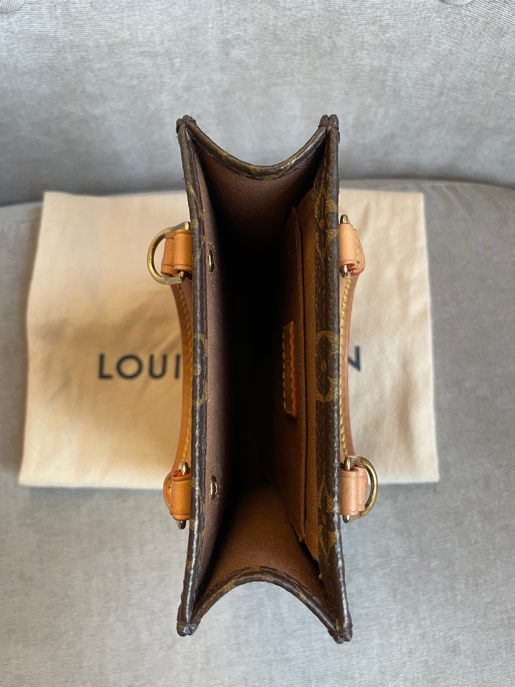 Louis Vuitton Petit Sac Plat (RRP £1,380)