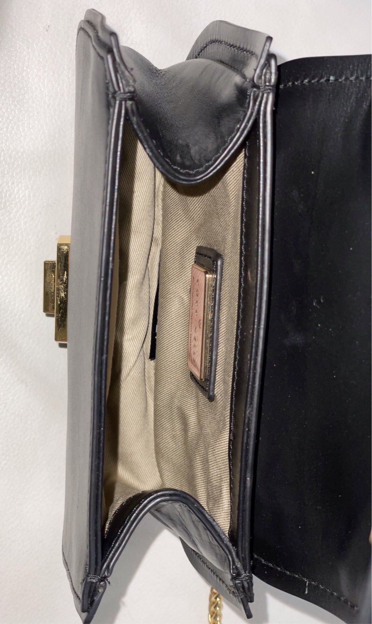 COCCINELLE Black Leather Violaine Minibag
