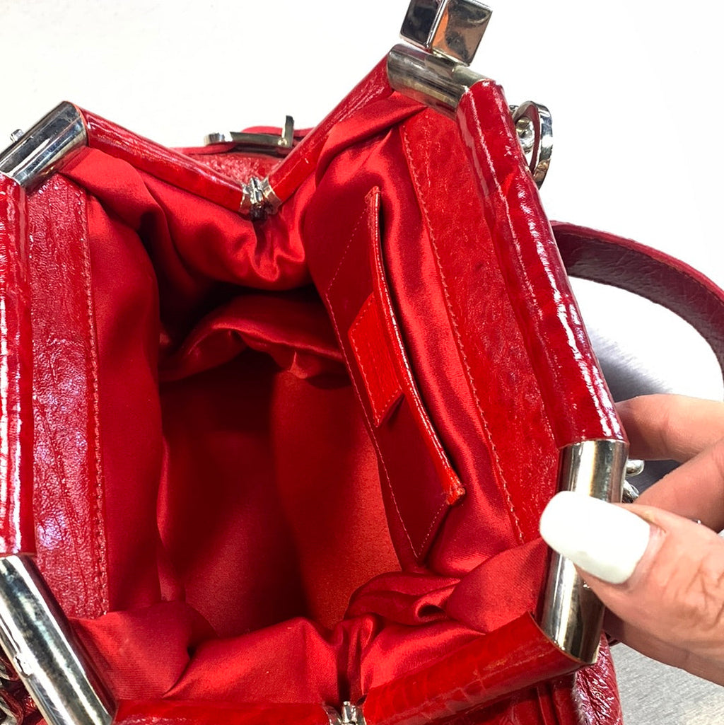 Versace Leather Handbag
