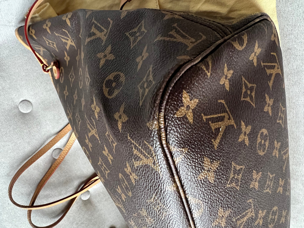 Louis Vuitton Neverfull MM Monogram Red (RRP £1,410)