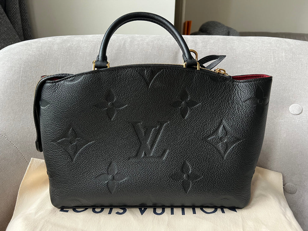 Louis Vuitton Petit Palais Black Empreinte (RRP £2,290)