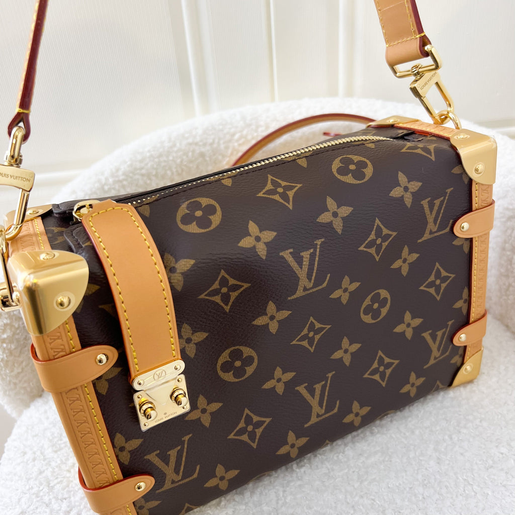 LV Side Trunk Bag in Monogram Canvas GHW