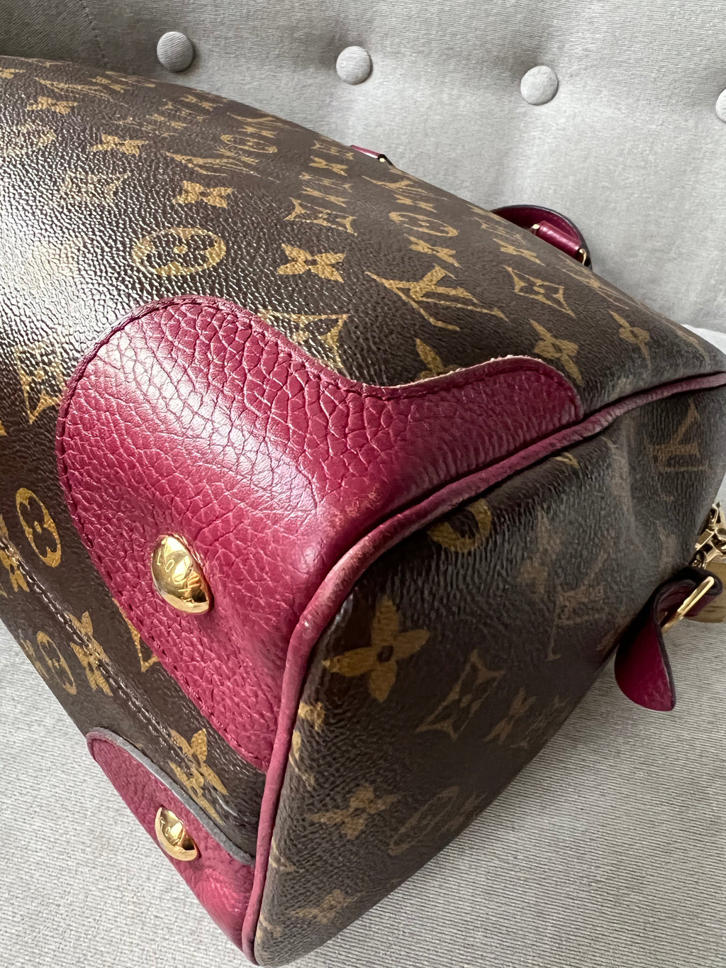 Louis Vuitton Retiro Bag Monogram and Raisin (RRP £1470)