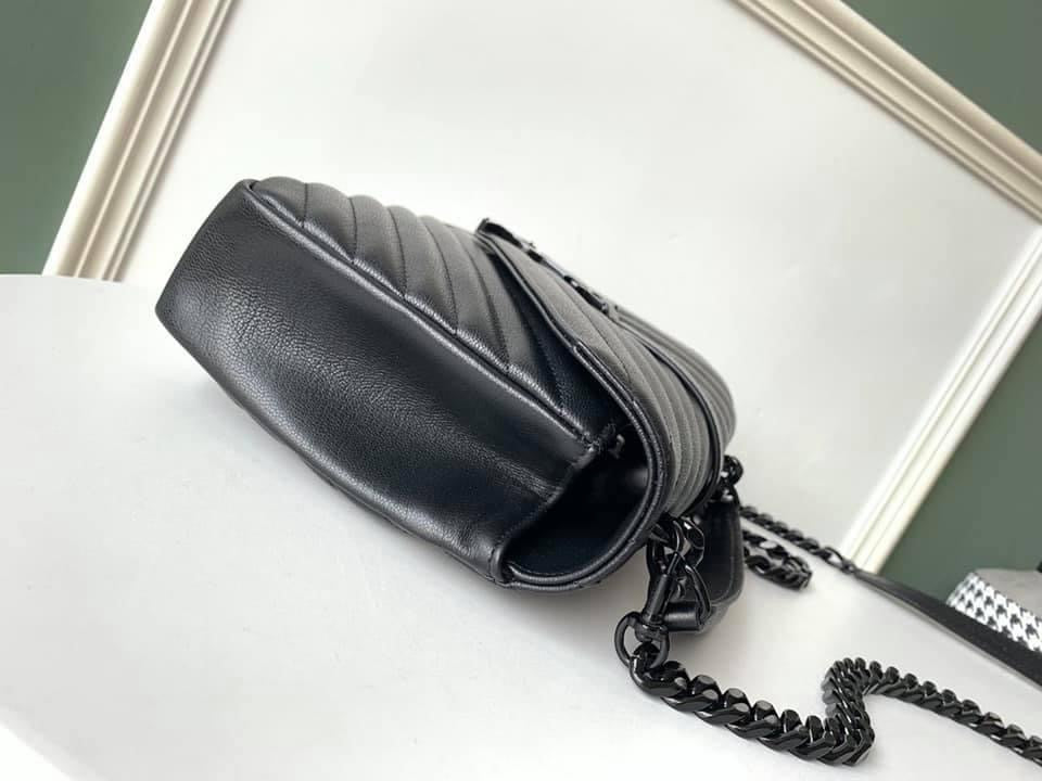 YSL College Medium Quilted leather Bag