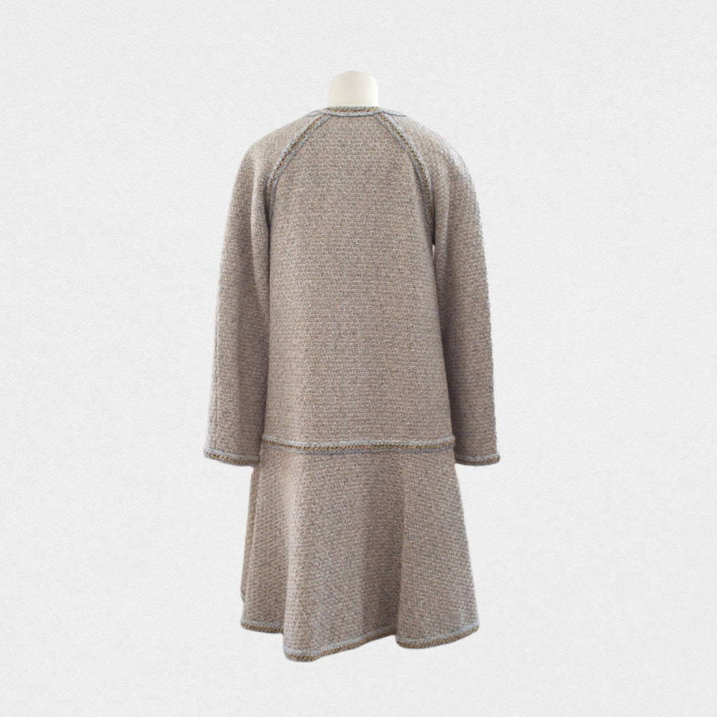 Chanel tweed long coat - M - MÃƒÆ’Ã‚Â©tiers d'art Paris New York 2018-2019