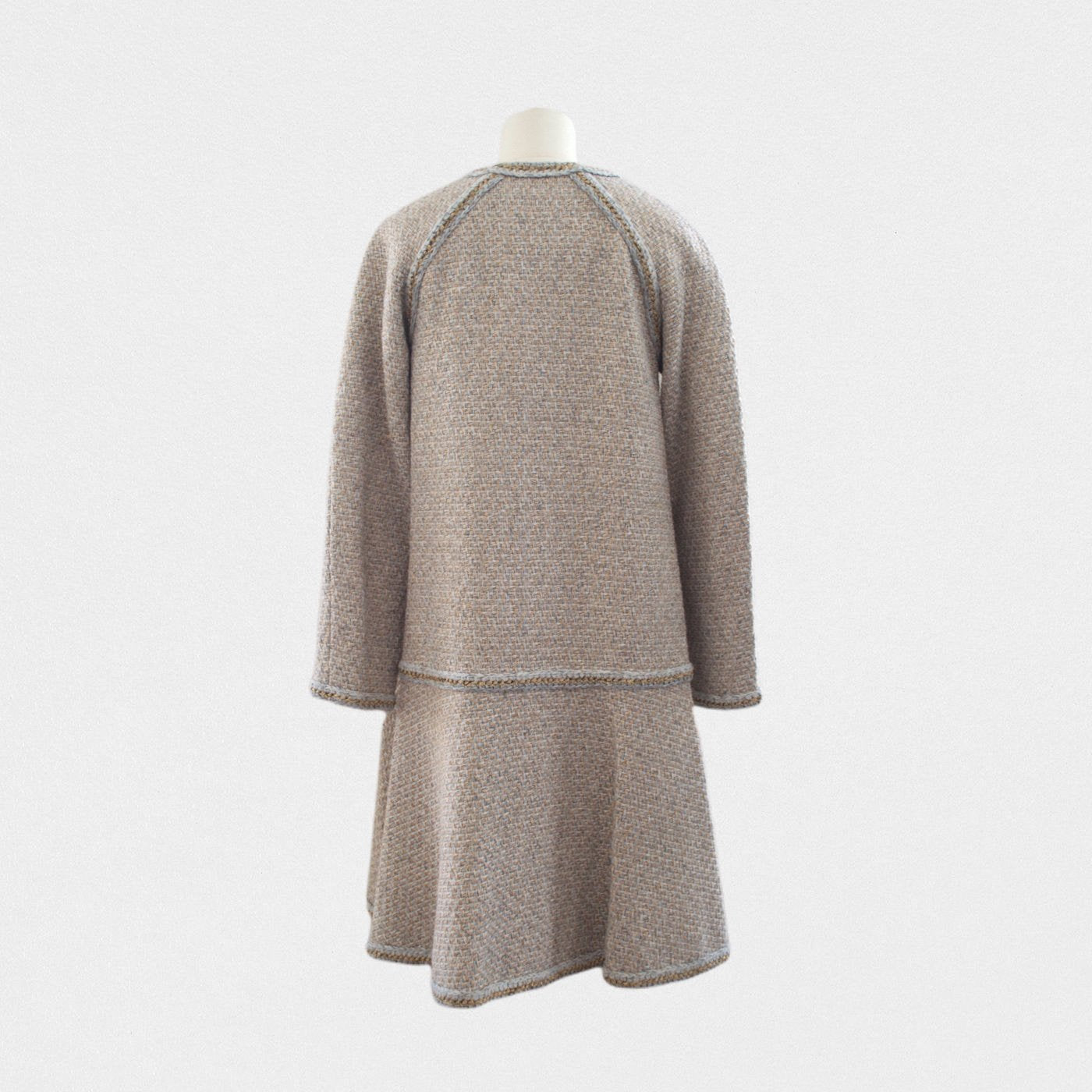 Chanel tweed long coat - M - MÃƒÆ’Ã‚Â©tiers d'art Paris New York 2018-2019