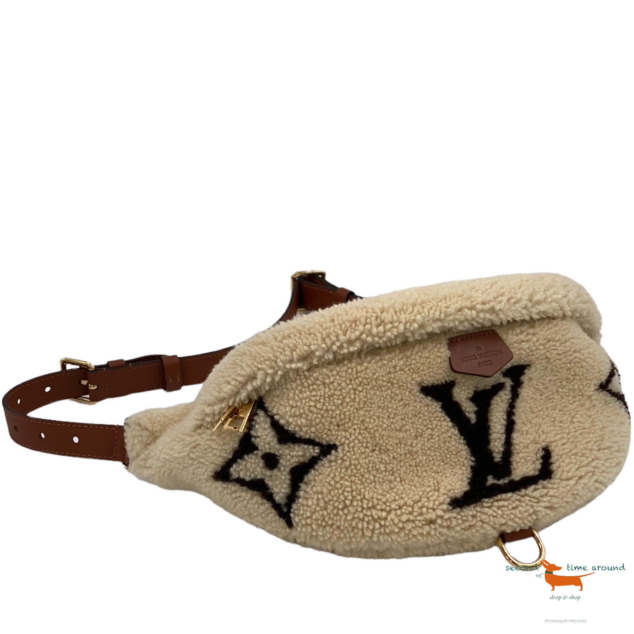 Louis Vuitton Bumbag Monogram Teddy Fleece