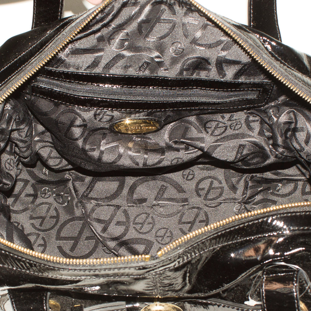 FRANCESCO BIASIA Black Shoulder Bag